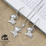 نیم ست نقره میکرو کد 16353 - تصویر 3