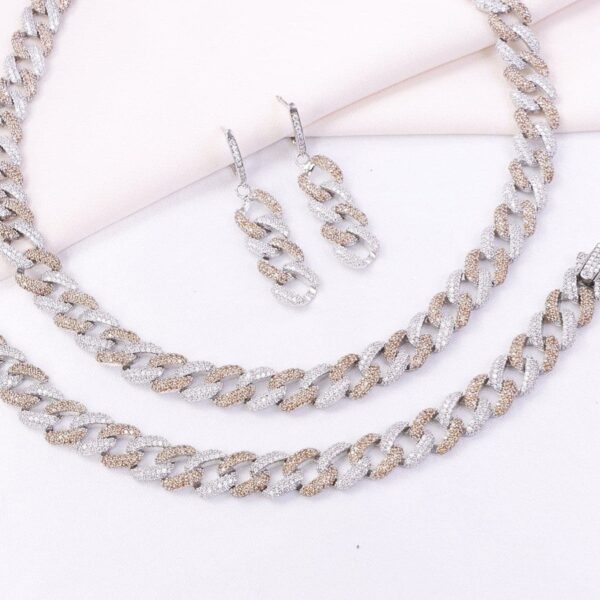 سرویس نقره کارتیه دورنگ کد 11130 - Image 2