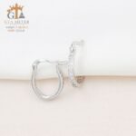 گوشواره نقره میخی میکرو کد 25064