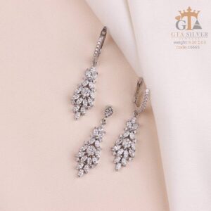 نیم ست نقره میکرو کد 16665