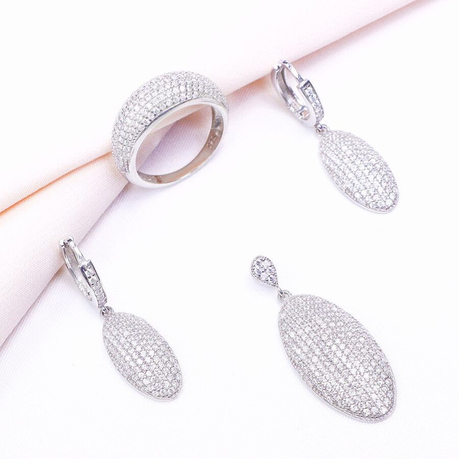 02615370-ecd8-4a1b-be16-459ea9d0b5f9.jpg نیم ست نقره میکرو کد 16018 - Image 1