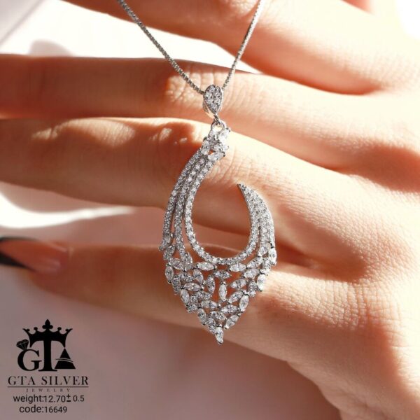 نیم ست نقره میکرو کد 16649 - تصویر 4