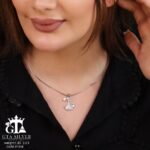 مدال نقره زنانه قنداق نوزاد میکرو کد 21918 - Image 2