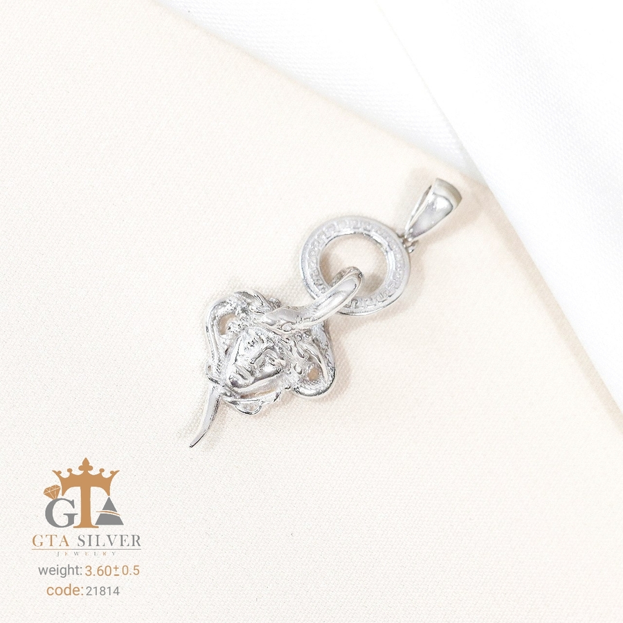 04038f86-a20d-4e95-a982-eaa250fde7d9.jpg مدال نقره میکرو کد 21814 - Image 1