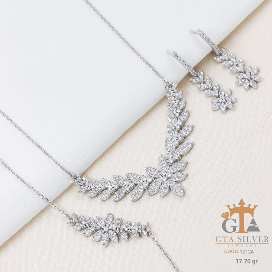 0417c9a7-210f-4b6d-b6e8-d0711f3f6562.jpg سرویس نقره مجلسی ظریف میکرو زنجیری کد 12124 - Image 1