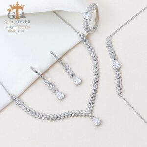 سرویس نقره میکرو زنجیری کد 12190