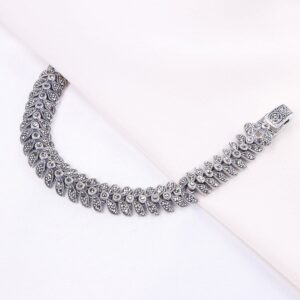 دستبند نقره مارگازیت کد 37013