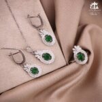 نیم ست نقره کد 16688 - Image 3