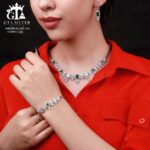 سرویس نقره مارسا طرح امرالدکات کد 11226 - تصویر 2