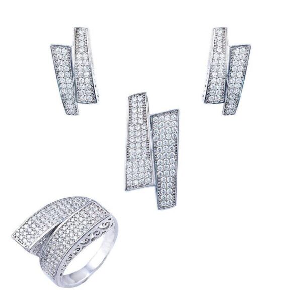 نیم ست نقره میکرو کد 16143 - Image 3