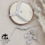 سرویس نقره سوپر میکرو زنجیری کد 39005 - تصویر 3