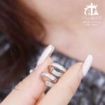 گوشواره نقره میخی میکرو کد 25041 - تصویر 3