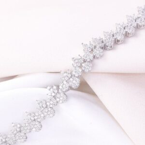 دستبند نقره میکرو کد 22060