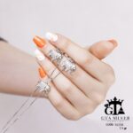 نیم ست نقره میکرو طرح فیل کد 16354 - Image 4