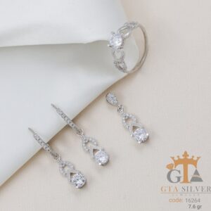 نیم ست نقره میکرو کد 16264