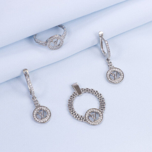 نیم ست نقره میکرو کد 16332 - تصویر 2