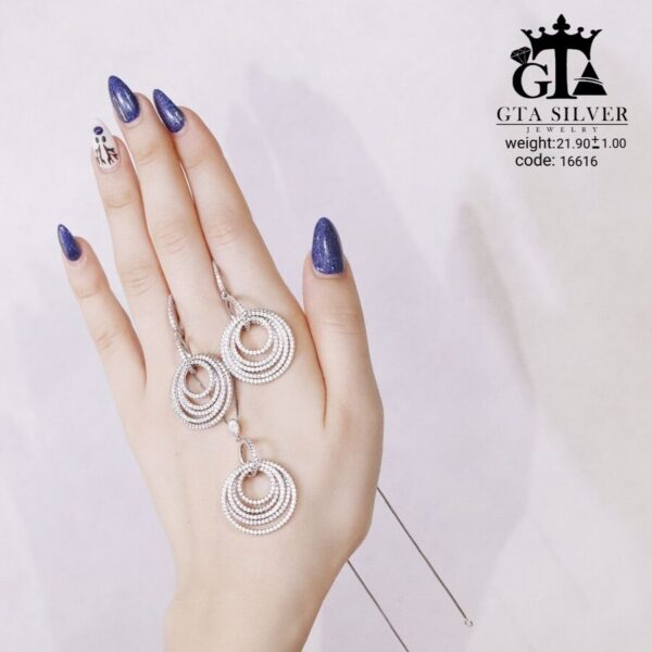 نیم ست نقره میکرو کد 16616 - تصویر 4