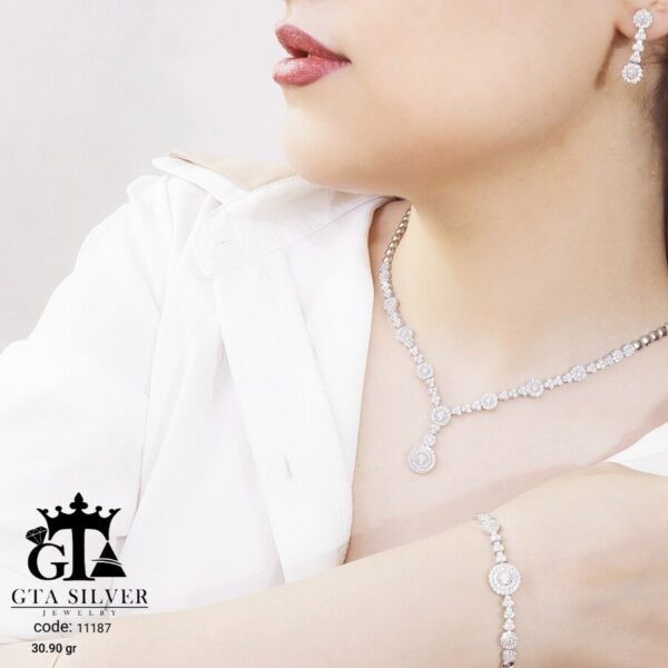 سرویس نقره مارسا جواهری کد 11187 - Image 2