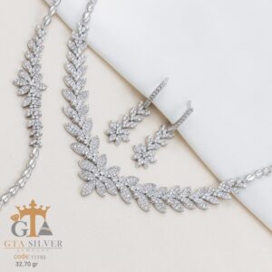 سرویس نقره مارسا طرح فلاور کد 11193