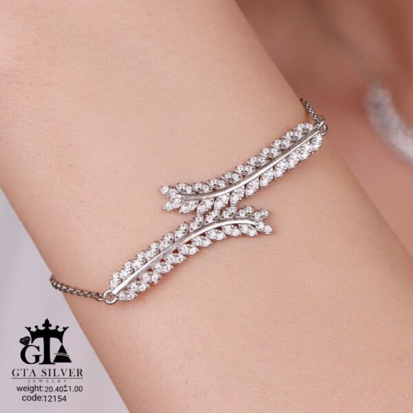 سرویس نقره میکرو زنجیری کد 12154 - Image 4