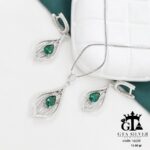 نیم ست نقره میکرو کد 16629 - تصویر 3