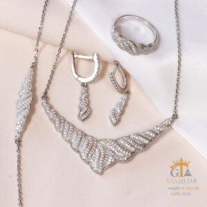 سرویس نقره میکرو زنجیری کد 12075