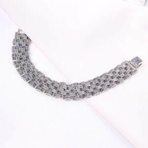 دستبند نقره مارگازیت کد 37024