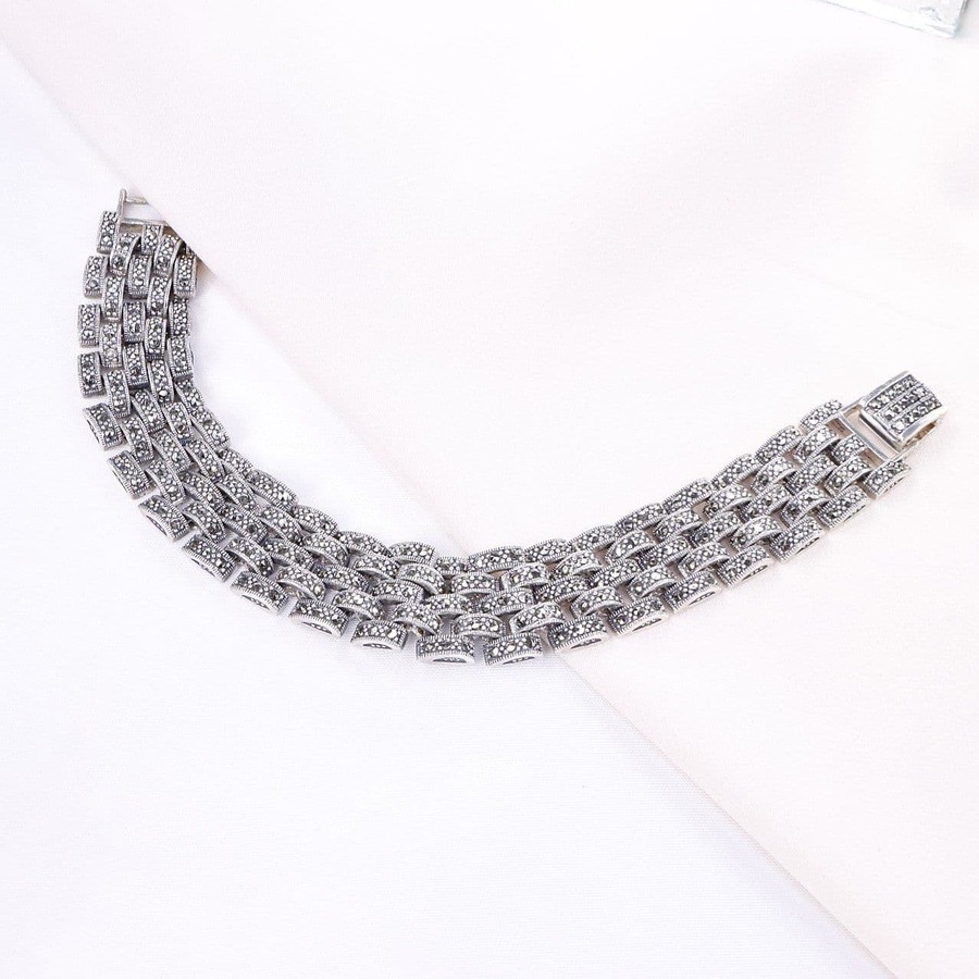 117ff85c-8339-4080-ad47-a77e73e47b14.jpg دستبند نقره مارگازیت کد 37024 - تصویر 1