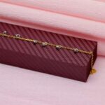 پابند نقره گوی‌دار کد 24003 - تصویر 3