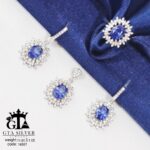 نیم ست نقره میکرو کد 16587 - Image 4