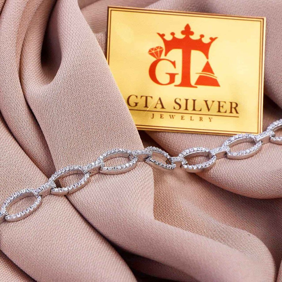 13be8e90-da5e-48ad-9ada-e0d247ee5168.jpg دستبند نقره میکرو کد 22020 - تصویر 1