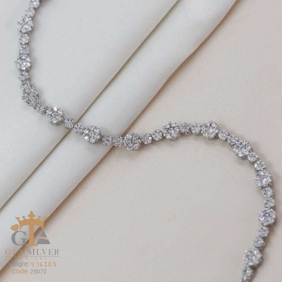 14724c97-5ae5-4ac2-9c26-c5fb4c2d34a5.jpg دستبند نقره میکرو کد 22072 - Image 1