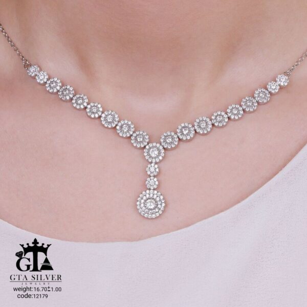 سرویس نقره میکرو زنجیری کد 12179 - Image 3