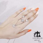 نیم ست نقره میکرو کد 16631 - Image 3