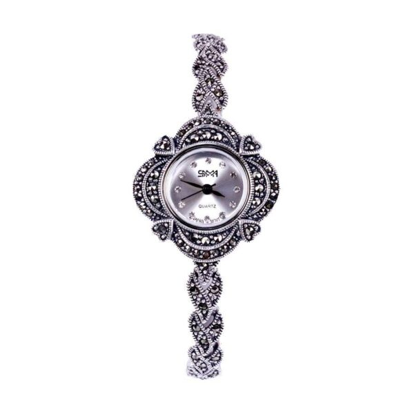 ساعت نقره سما کد 18070 - Image 3