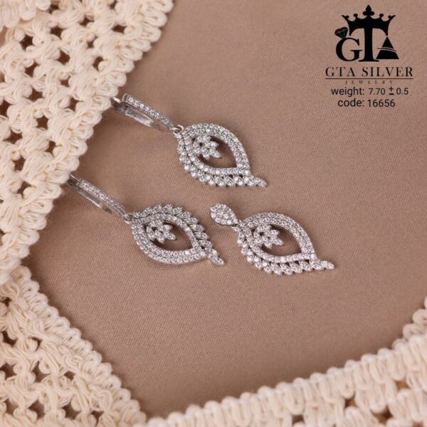 نیم ست نقره میکرو نقره کد 16656 - تصویر 3