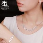 سرویس نقره میکرو زنجیری کد 12193 - تصویر 2