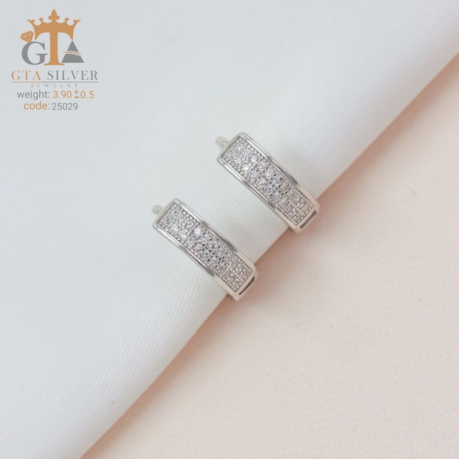 16f94473-5b86-44ea-9b21-c1116a968663.jpg گوشواره نقره میخی میکرو کد 25029 - Image 1