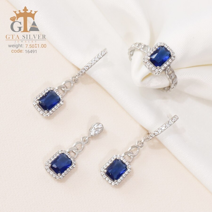 17a8ebc6-cb13-4dd1-81cc-802e168a8174.jpg نیم ست نقره میکرو کد 16491 - Image 1