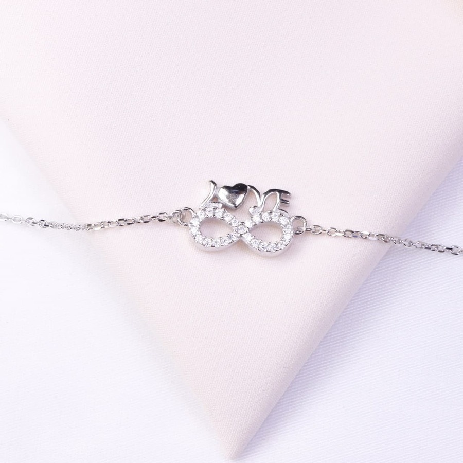 1879a1a5-c3b3-46f6-b9b0-a571d94090b8.jpg دستبند نقره میکرو بینهایت کد 22026 - تصویر 1