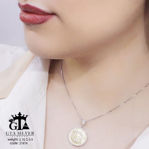 مدال نقره میکرو طرح GTA کد 21876 - تصویر 2