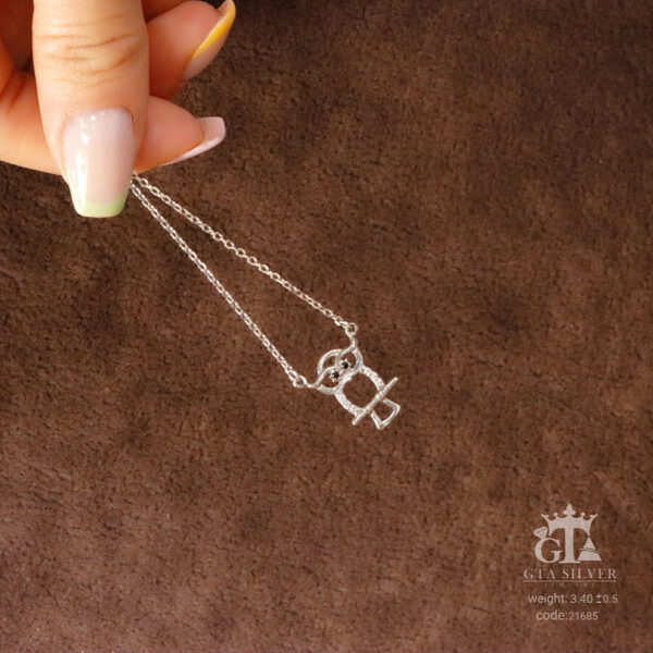 مدال نقره میکرو طرح جغد کد 21685 - Image 3