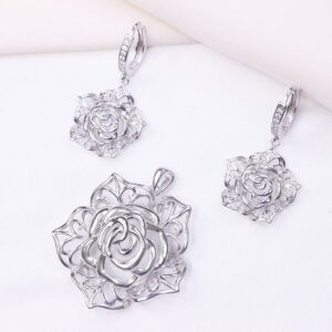 نیم ست نقره آریسان کد 32003