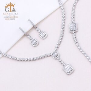 سرویس نقره سوپر میکرو طرح امرالدکات کد 38015