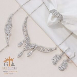 سرویس نقره میکرو زنجیری کد 12094