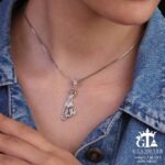 نیم ست نقره کد 116664 - Image 4