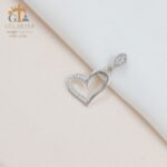 مدال نقره میکرو قلبی کد 21904