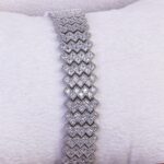 دستبند نقره میکرو طرح پرنس کد 22018 - Image 3