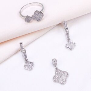 نیم ست نقره میکرو کد 16073