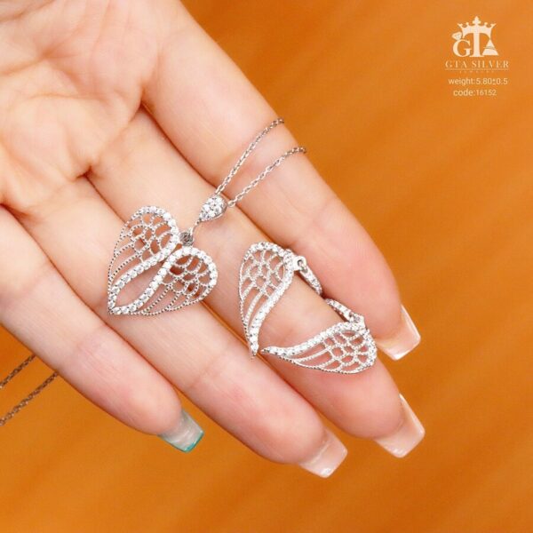 نیم ست نقره میکرو کد 16152 - Image 2